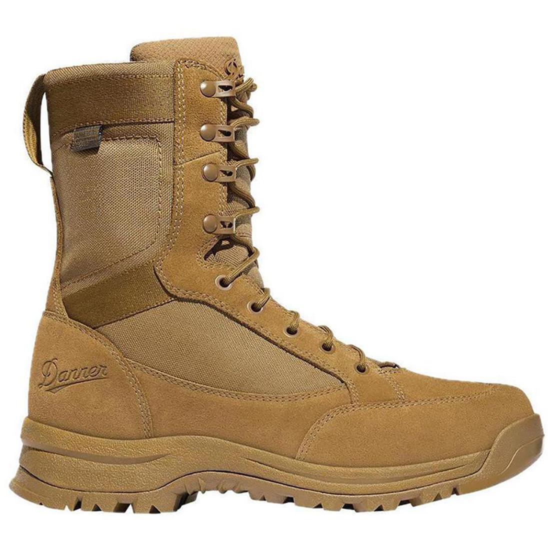 Tanicus Side-Zip 8" 400G NMT Military Nano Toe Work Boot Coyote