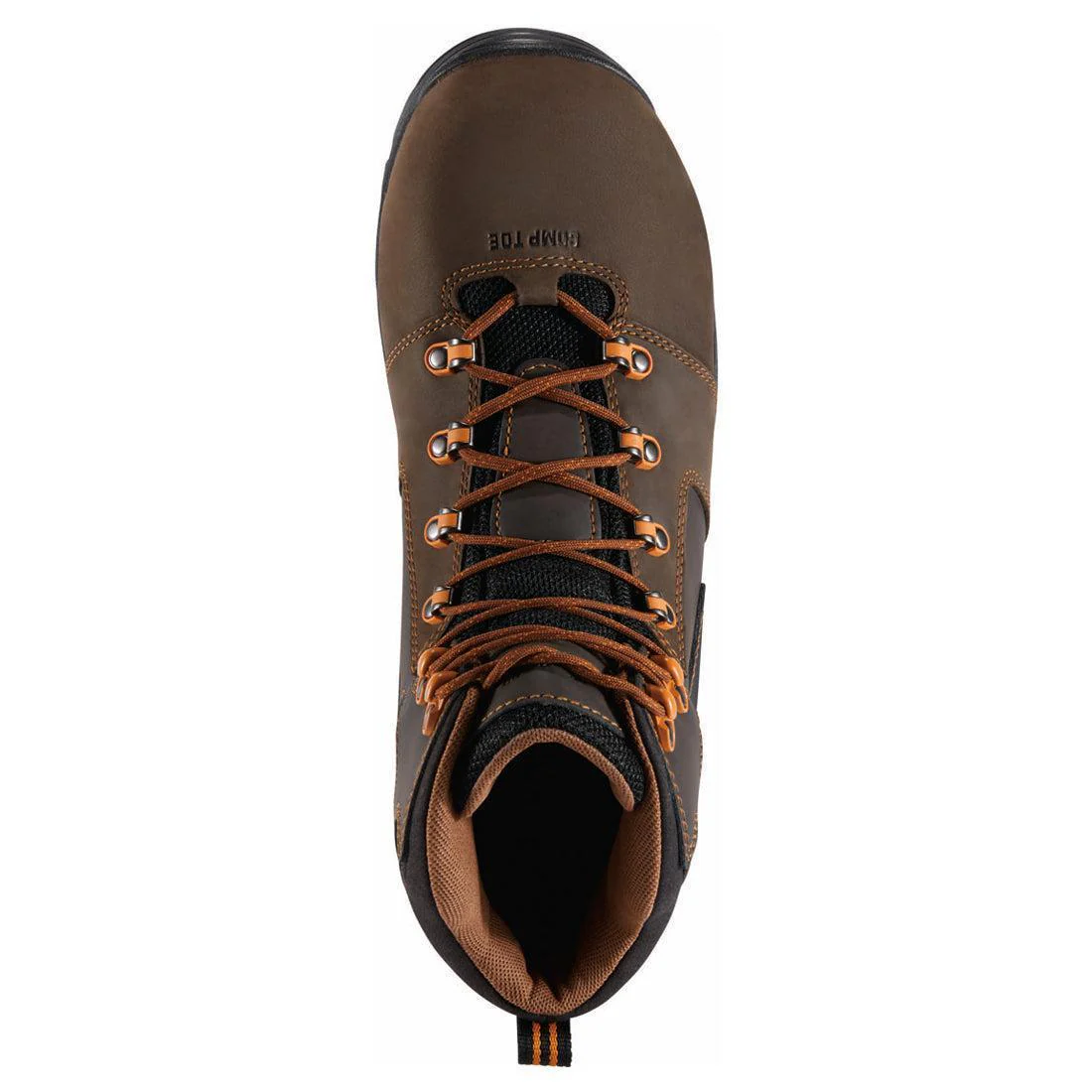 Vicious 4.5" Soft Toe Work Boot Dark Brown - Image 4