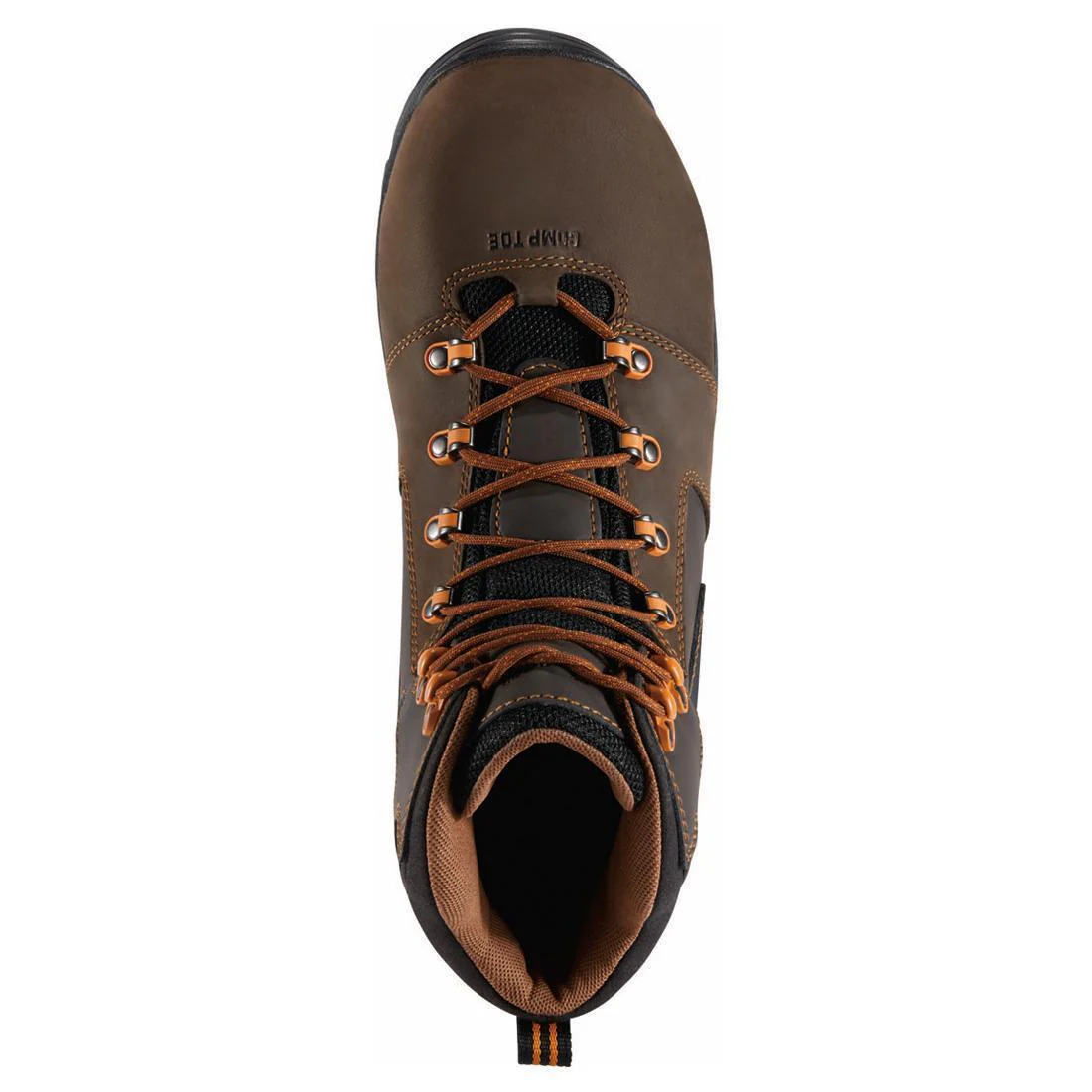 Vicious 4.5" Nano Toe Work Boot Dark Brown - Image 4