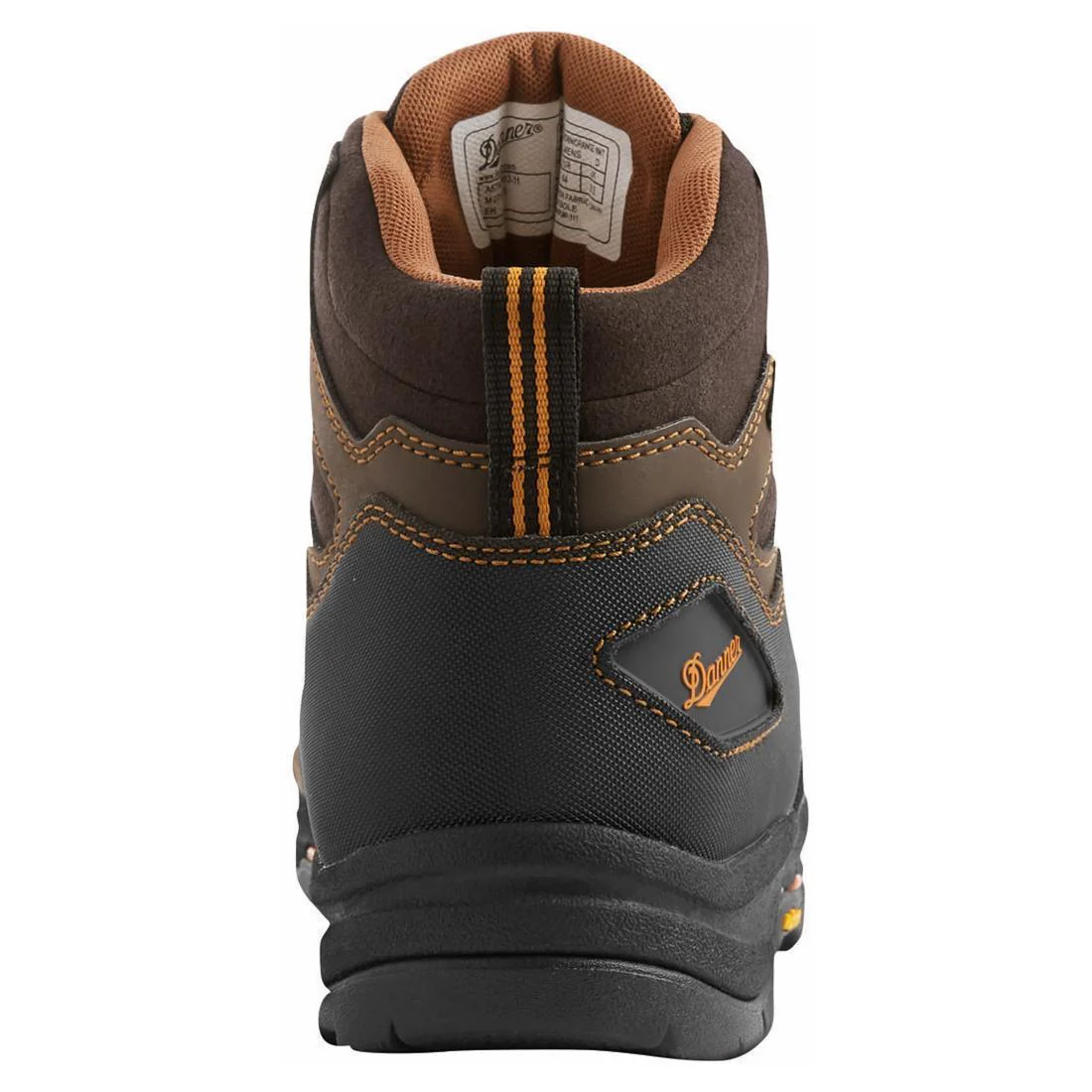 Vicious 4.5" Nano Toe Work Boot Dark Brown - Image 6
