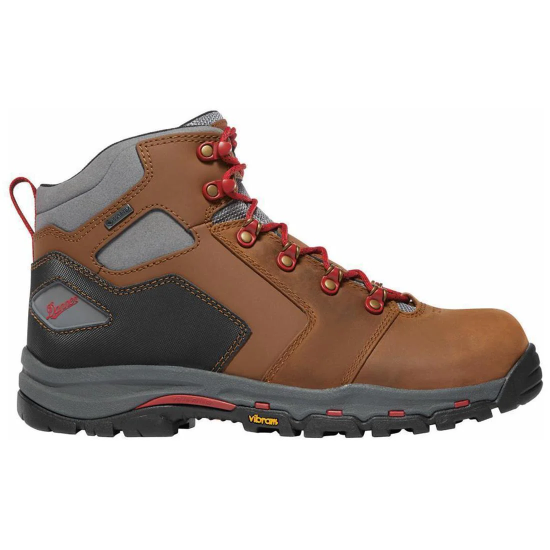 Vicious 4.5" Nano Toe Work Boot Medium Brown