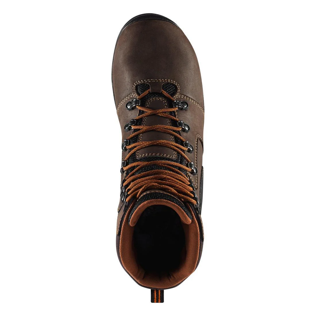 Vicious 8" Nano Toe Work Boot Dark Brown - Image 4