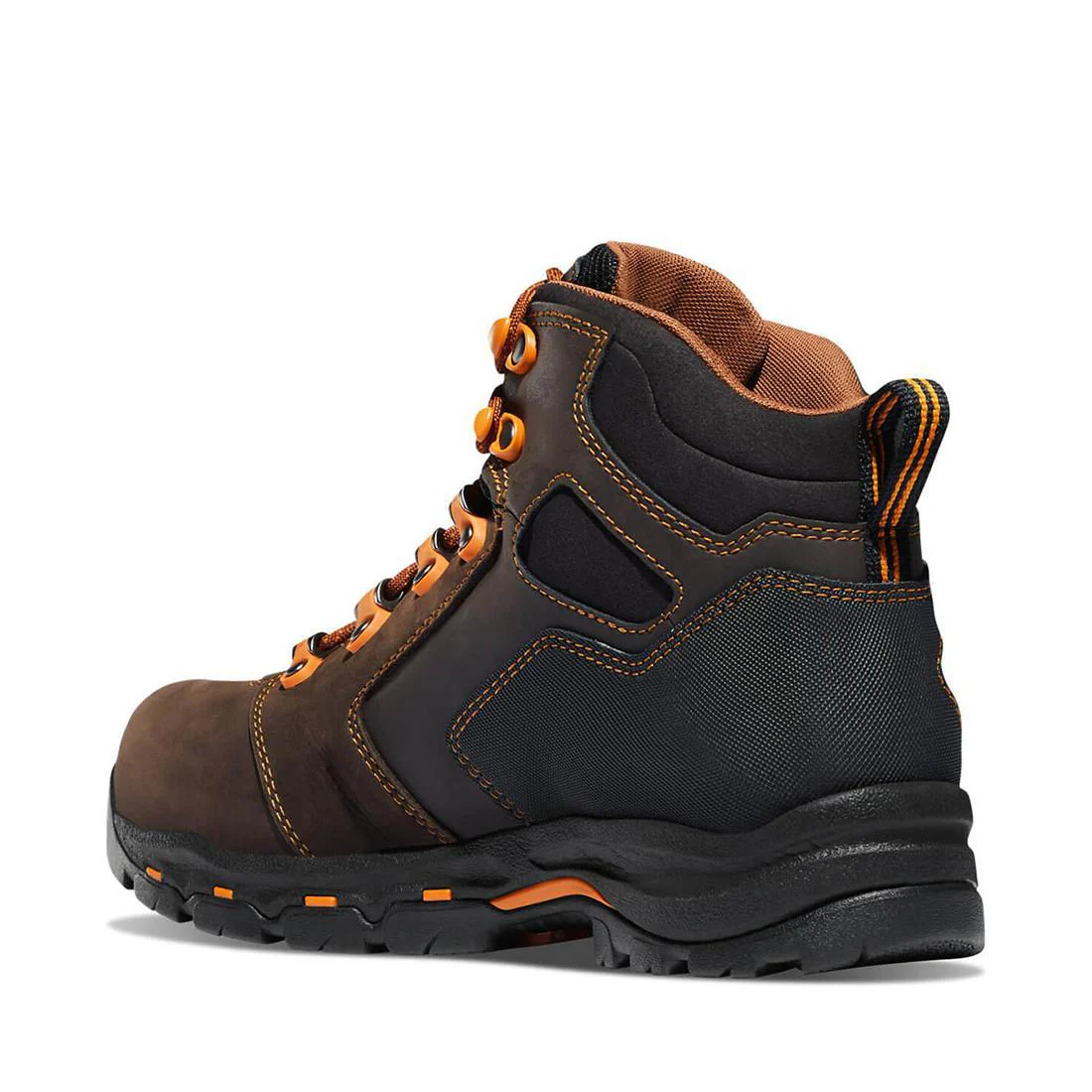 Vicious 6" Metguard Nano Toe Work Boot Medium Brown - Image 5