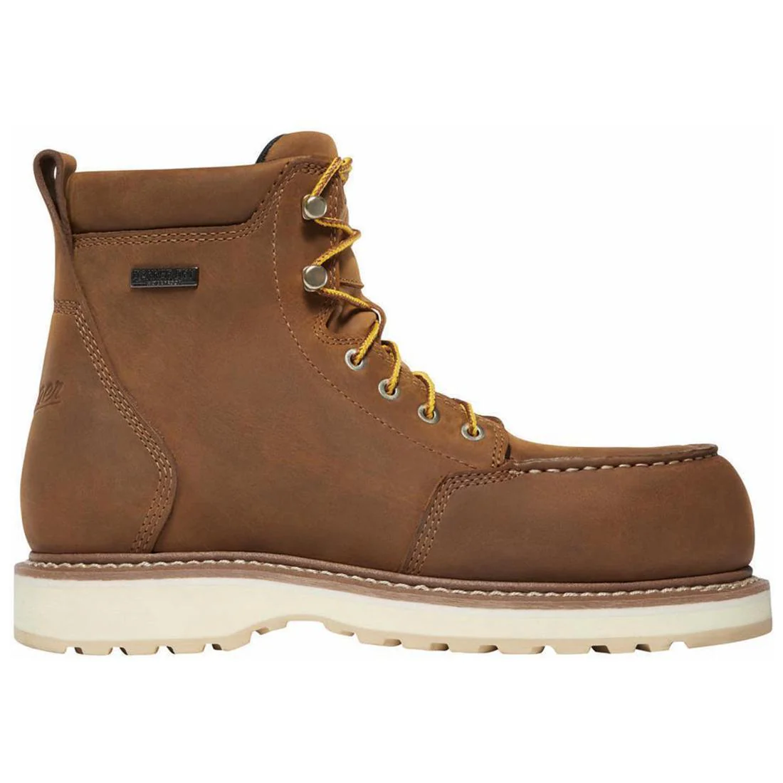 Cedar River Moc Toe Women’s 6" Alloy Toe Work Boot Brown