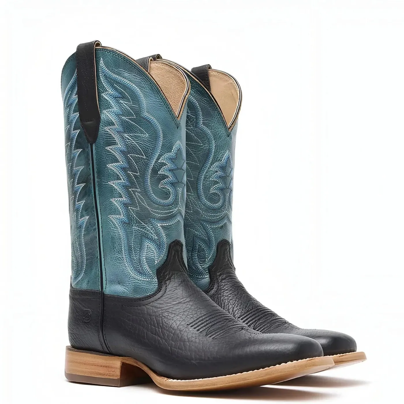 Arena Pro Black and Blue Lagoon Western Boot - Image 2