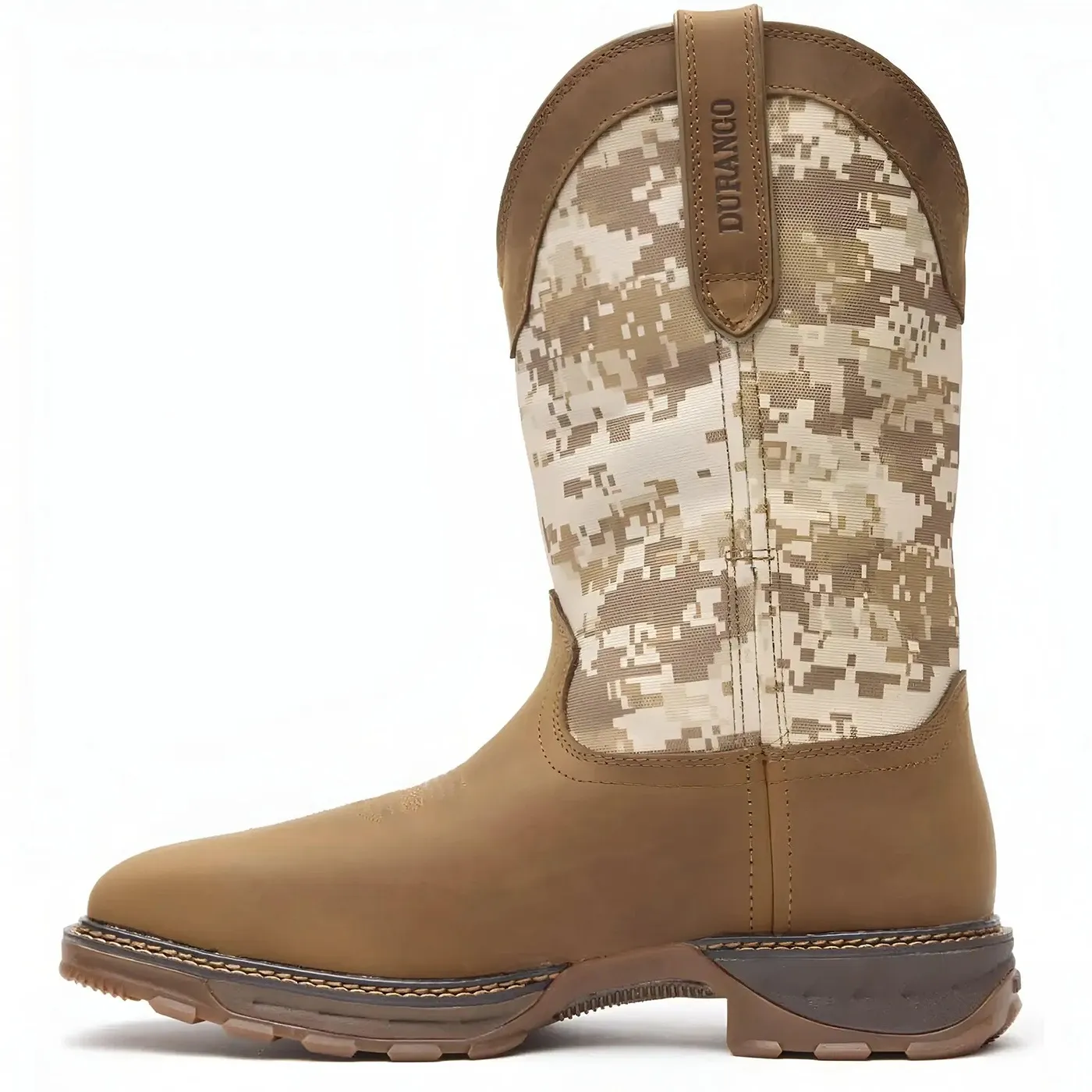Maverick XP Steel Toe Waterproof Western Work Boot Desert Camo - Image 7
