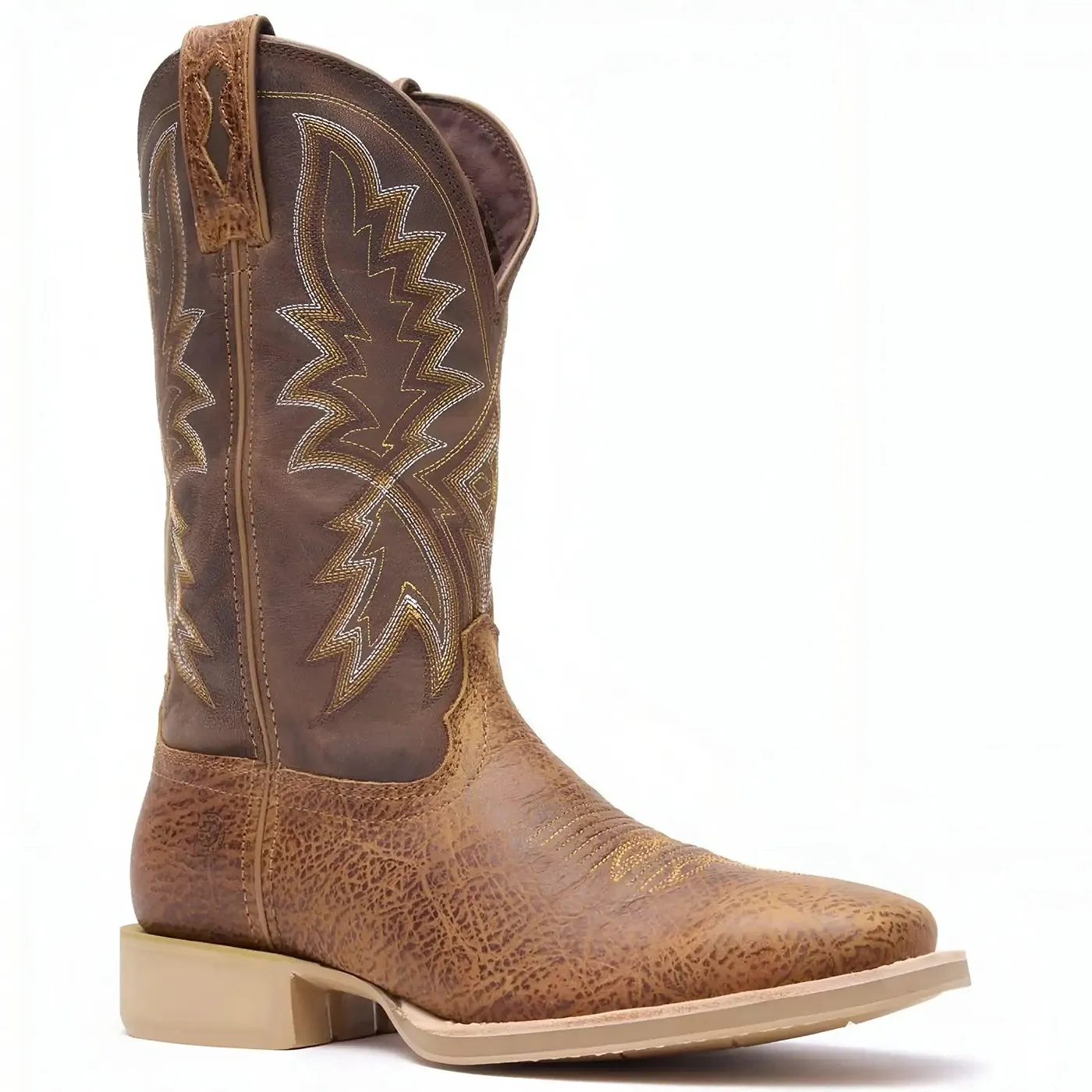 Rebel Pro Lite Rustic Tan & Tobacco Western Boot - Image 5