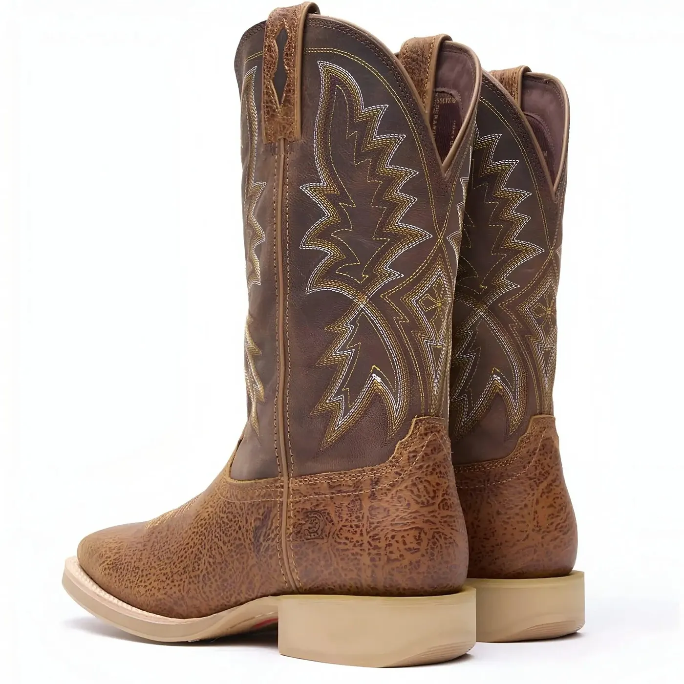 Rebel Pro Lite Rustic Tan & Tobacco Western Boot - Image 6