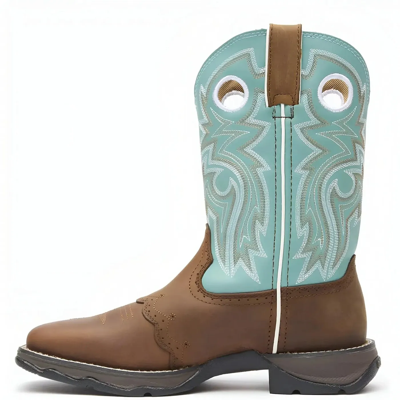 Women’s Lady Rebel by Durango Powder n’ Lace Saddle Western Boot - Image 3