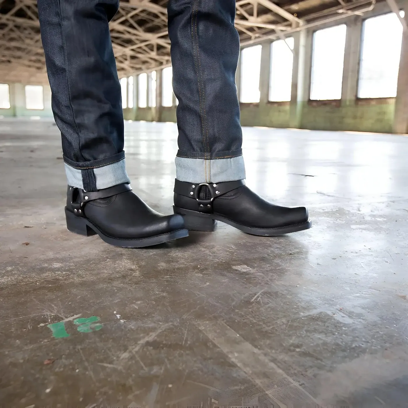 Black Harness Boot - Image 7