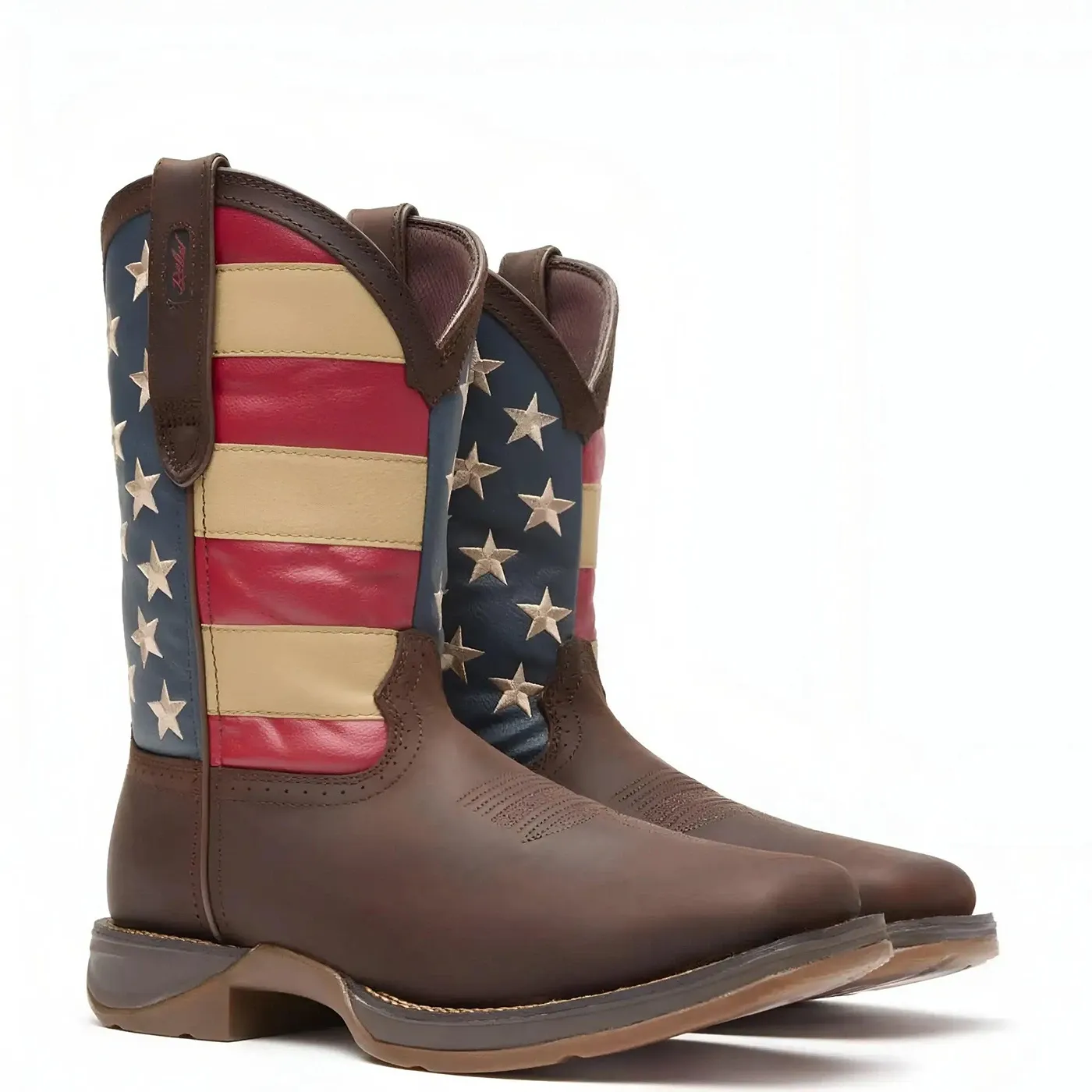 Rebel Patriotic Pull-On Western Flag Boot - Image 2
