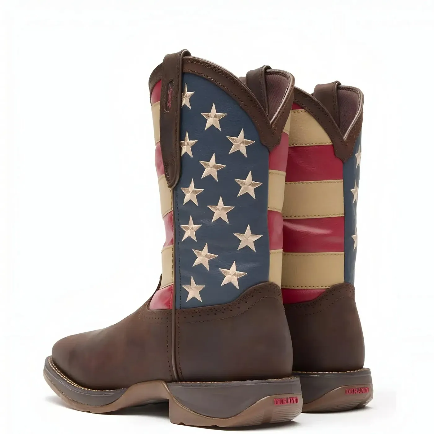 Rebel Patriotic Pull-On Western Flag Boot - Image 5