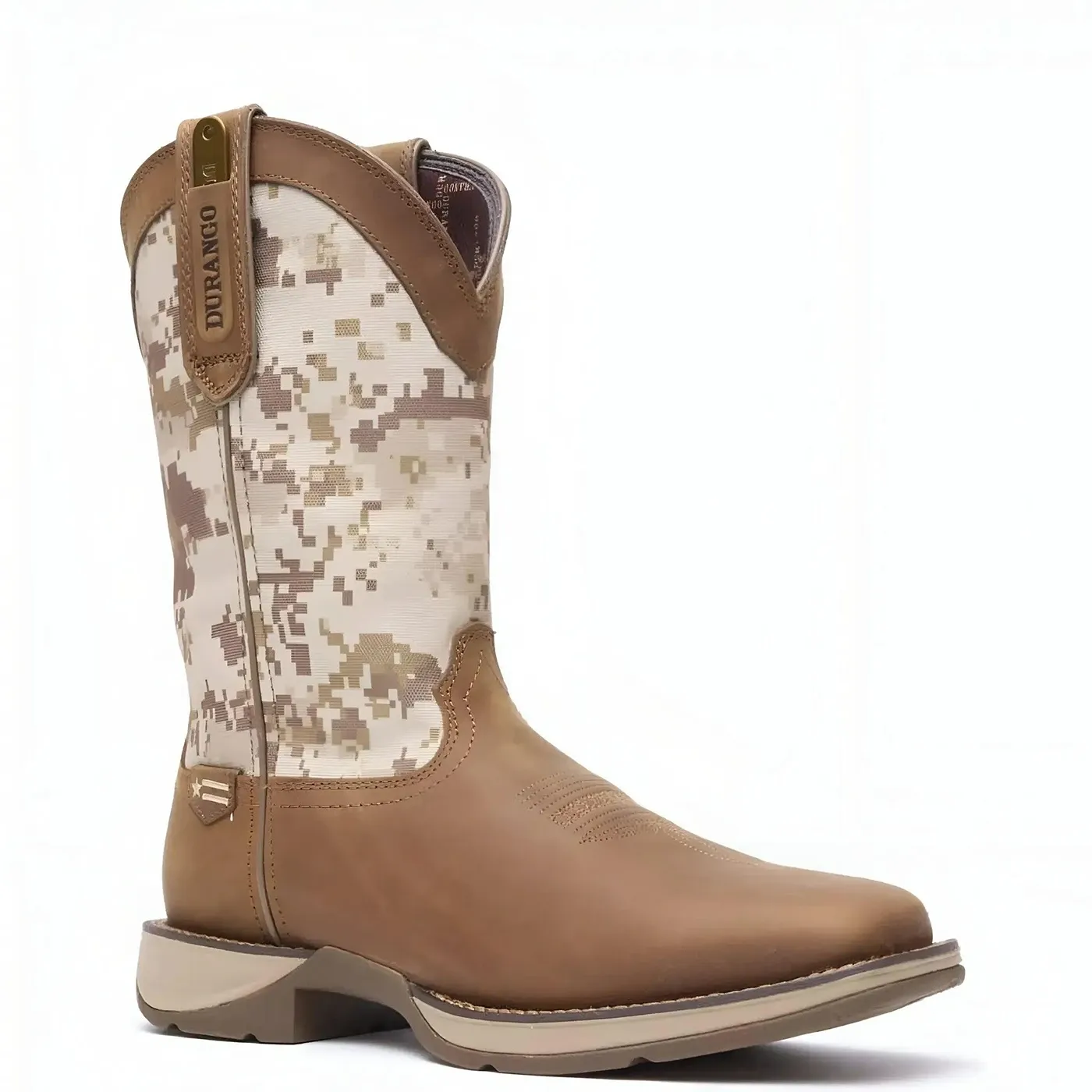 Rebel Desert Camo Pull-on Western Boot - Image 5