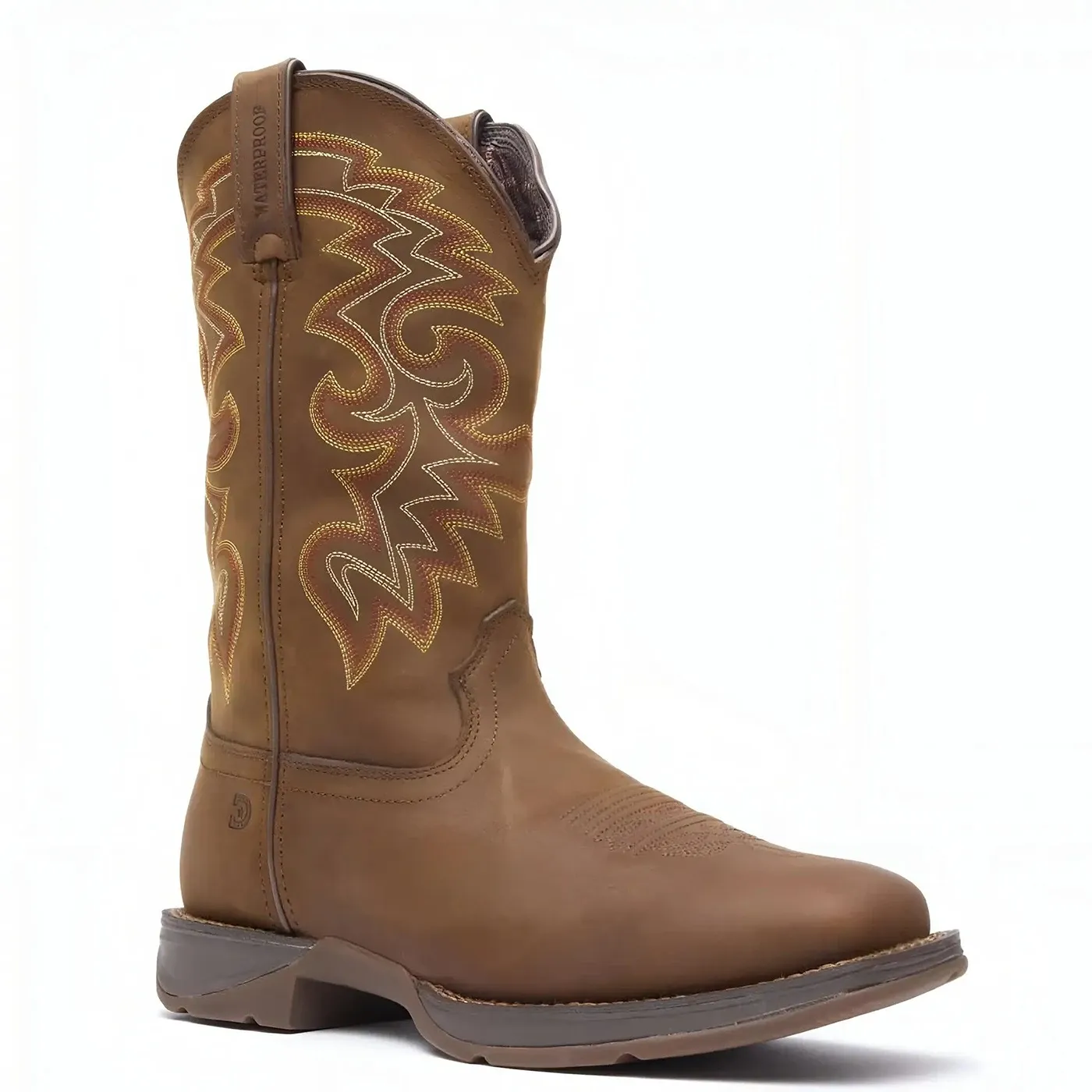Rebel Waterproof Russet Western Boot - Image 5