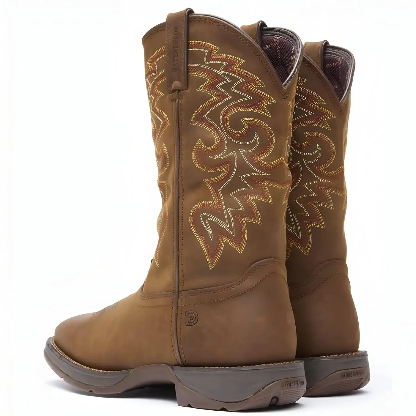 Rebel Waterproof Russet Western Boot - Image 6