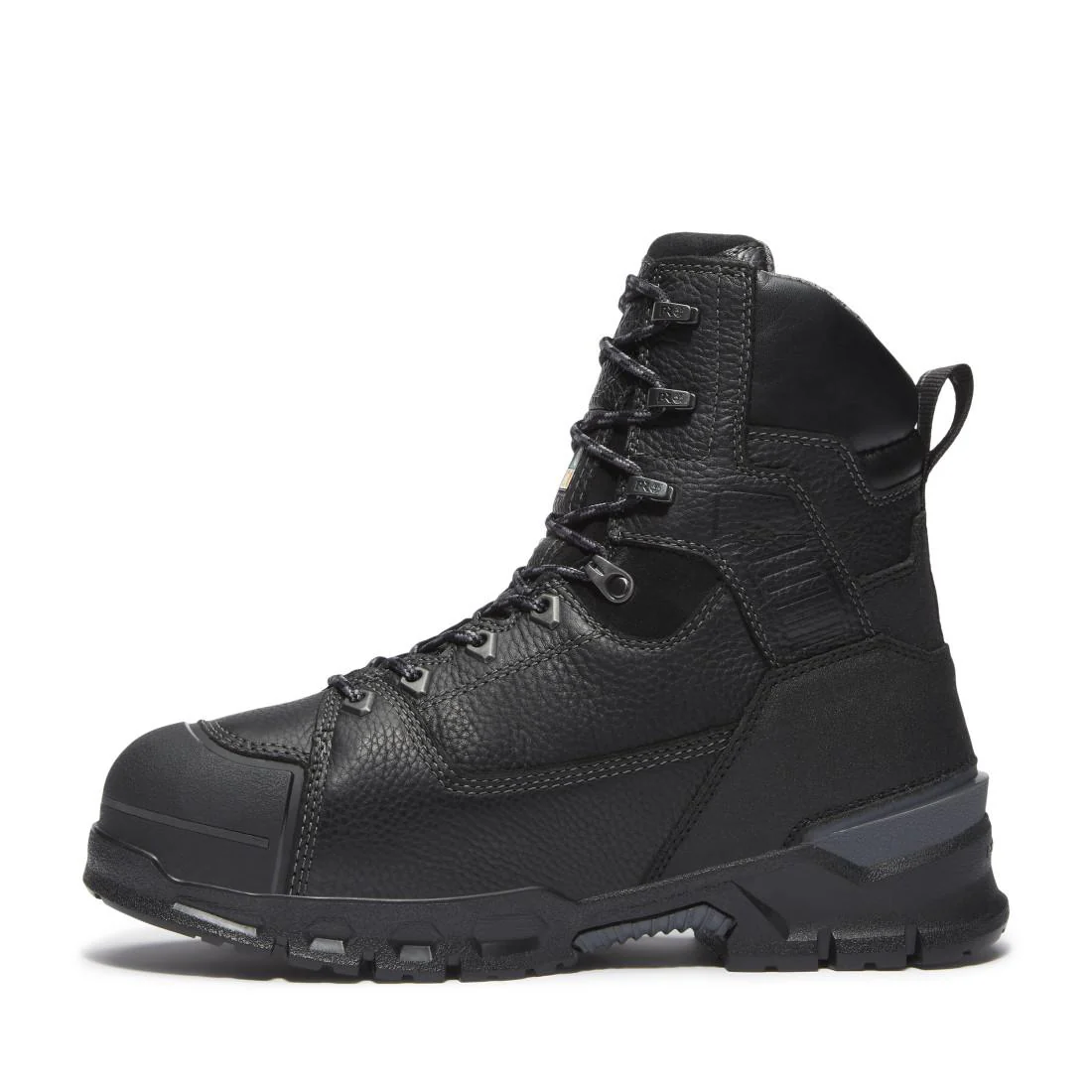 Endurance EV 8 Inch Composite Toe Waterproof Met Guard Work Boots Black - Image 6