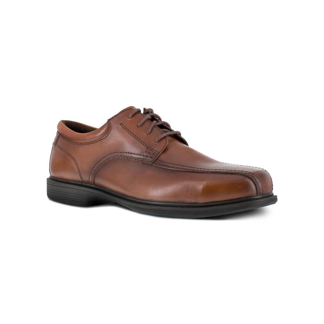 Coronis Steel-Toe Dress Oxford Work Shoe Brown - Image 2