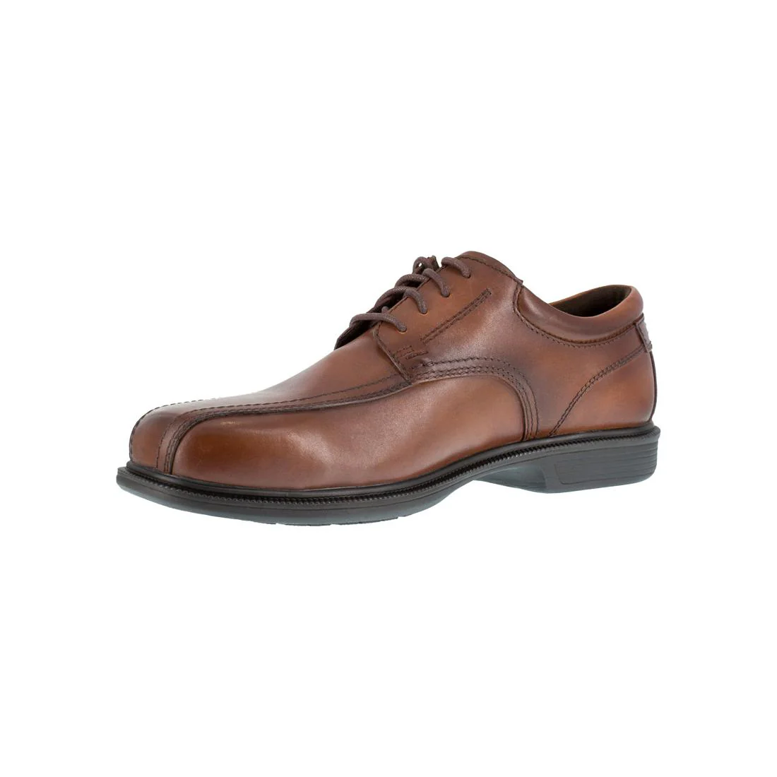Coronis Steel-Toe Dress Oxford Work Shoe Brown - Image 5