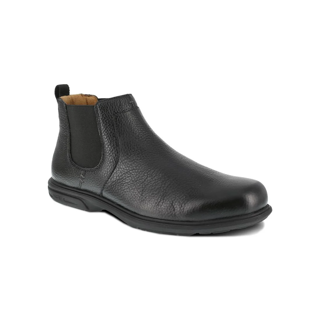 Loedin Steel-Toe Pull On Chelsea Work Boot Black - Image 2