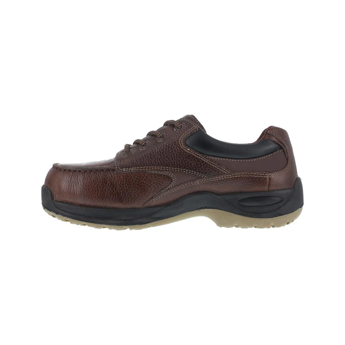 Rambler Creek Composite-Toe Oxford Work Shoe Brown - Image 4