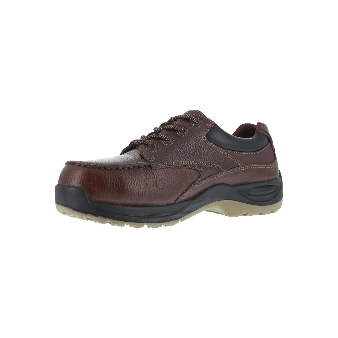 Rambler Creek Composite-Toe Oxford Work Shoe Brown - Image 5