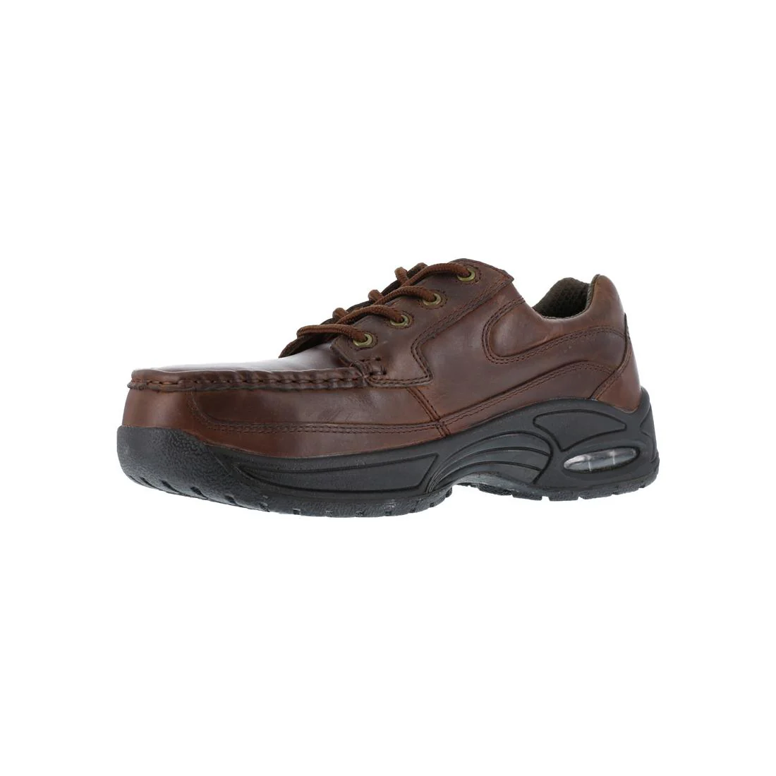 Women's Polaris Composite-Toe Oxford Work Shoe Brown - Image 5