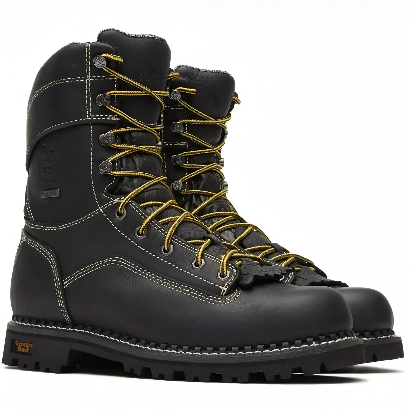 AMP LT Logger Low Heel Waterproof Work Boot Black