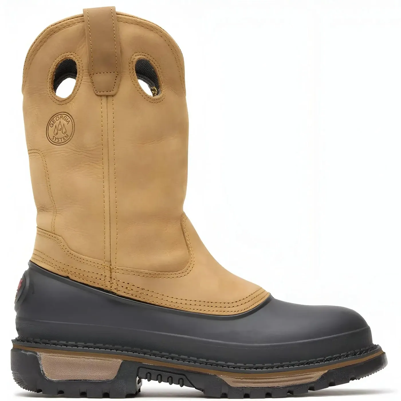 Muddog Steel Toe Waterproof Wellington Pull On Work Boot - Image 2