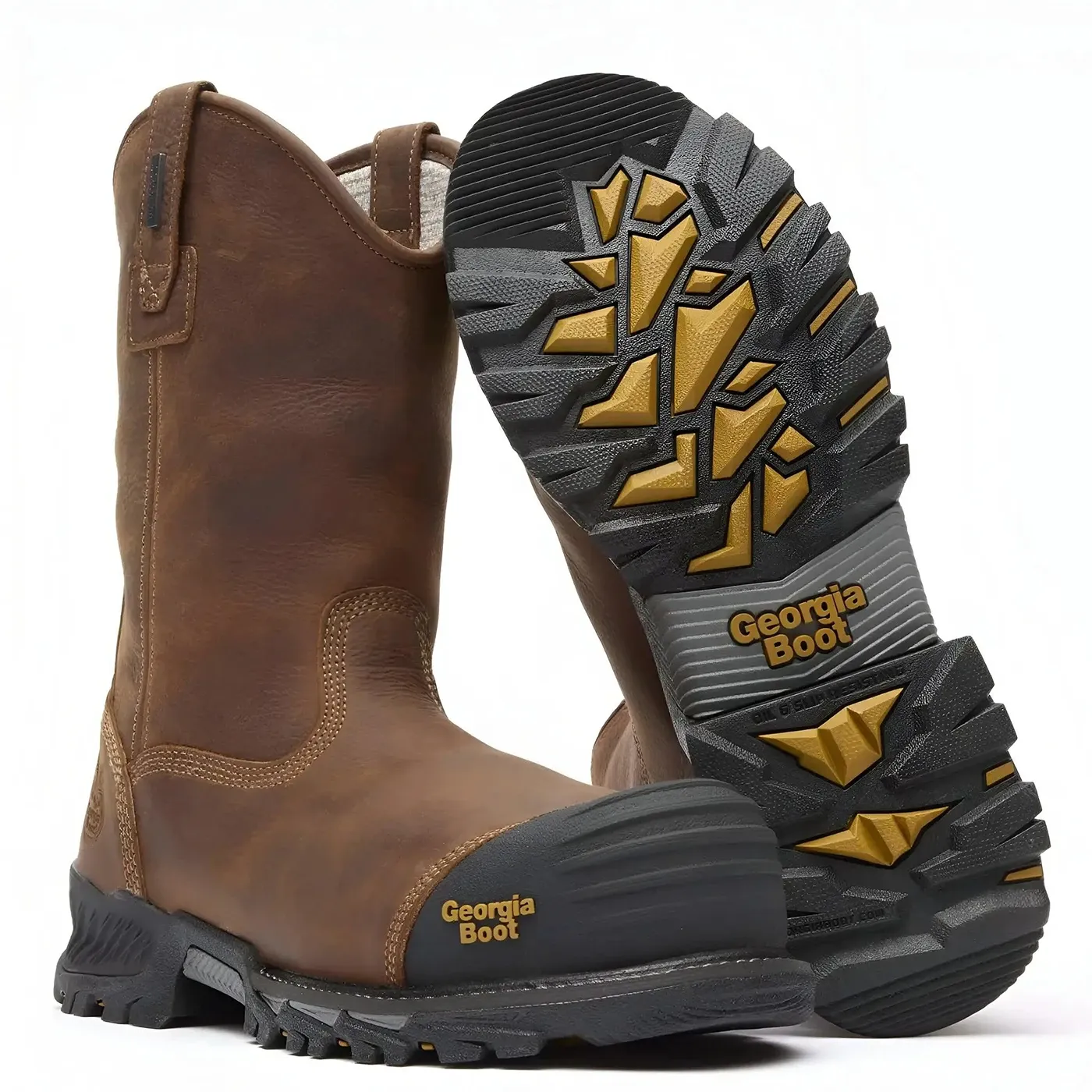 Rumbler Composite Toe Waterproof Pull-on Work Boot - Image 5