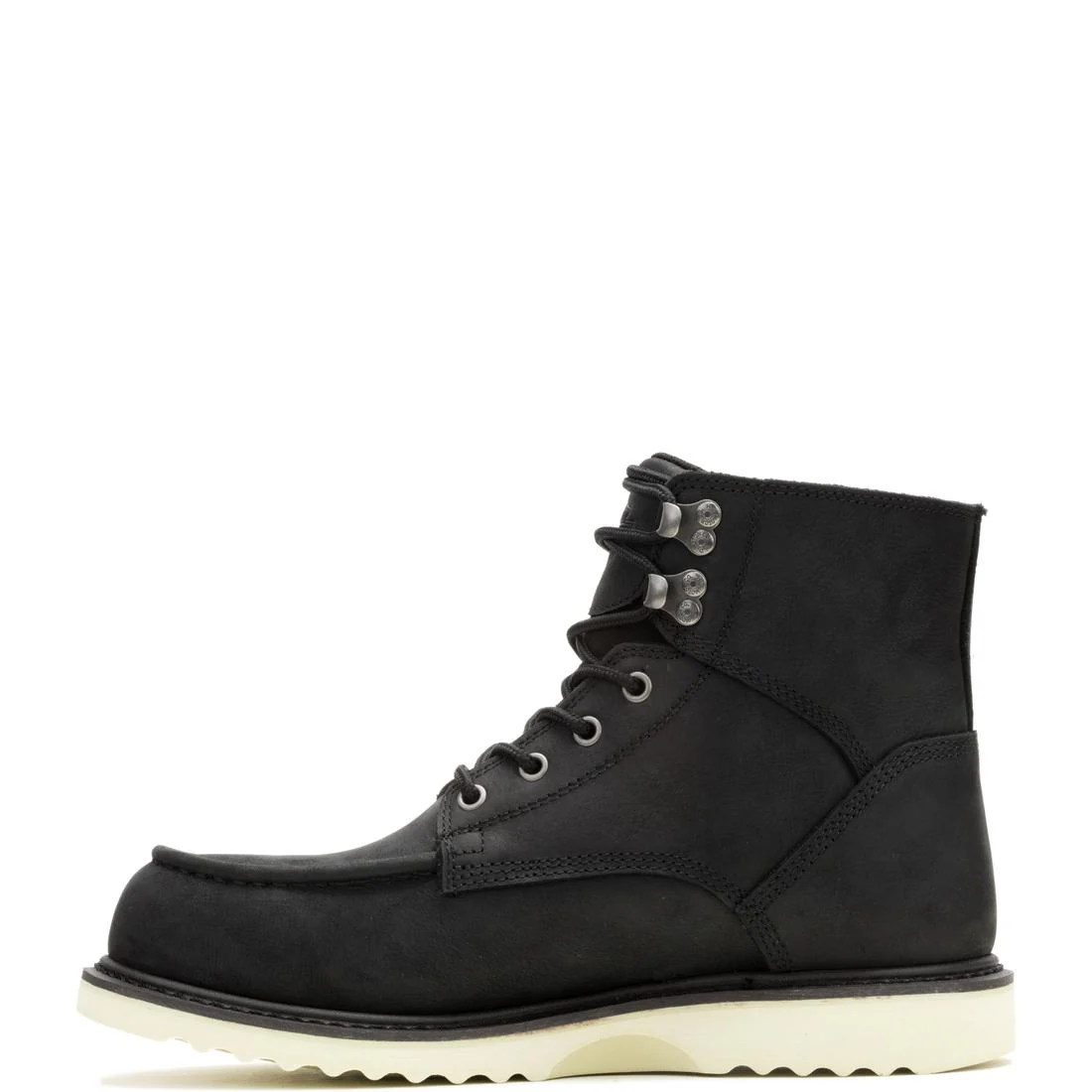 Brosman Steel Toe Work Boot Black - Image 2