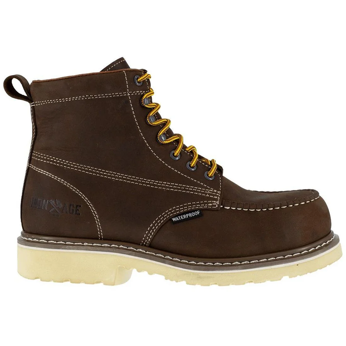 Solidifier Composite-Toe Waterproof Work Boot Brown