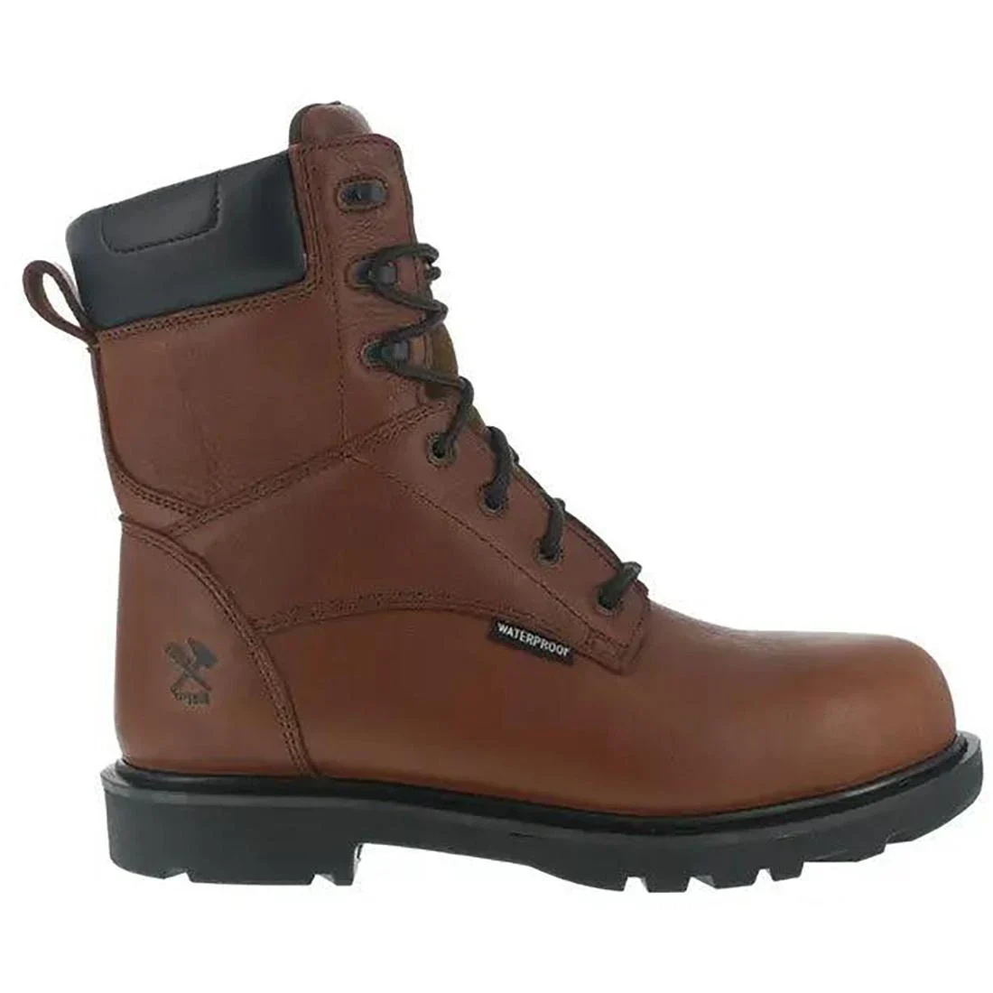 Hauler Composite-Toe 8 inch Waterproof Work Boot Brown
