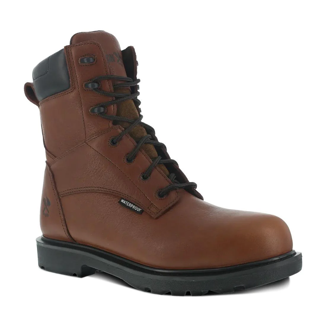 Hauler Composite-Toe 8 inch Waterproof Work Boot Brown - Image 2