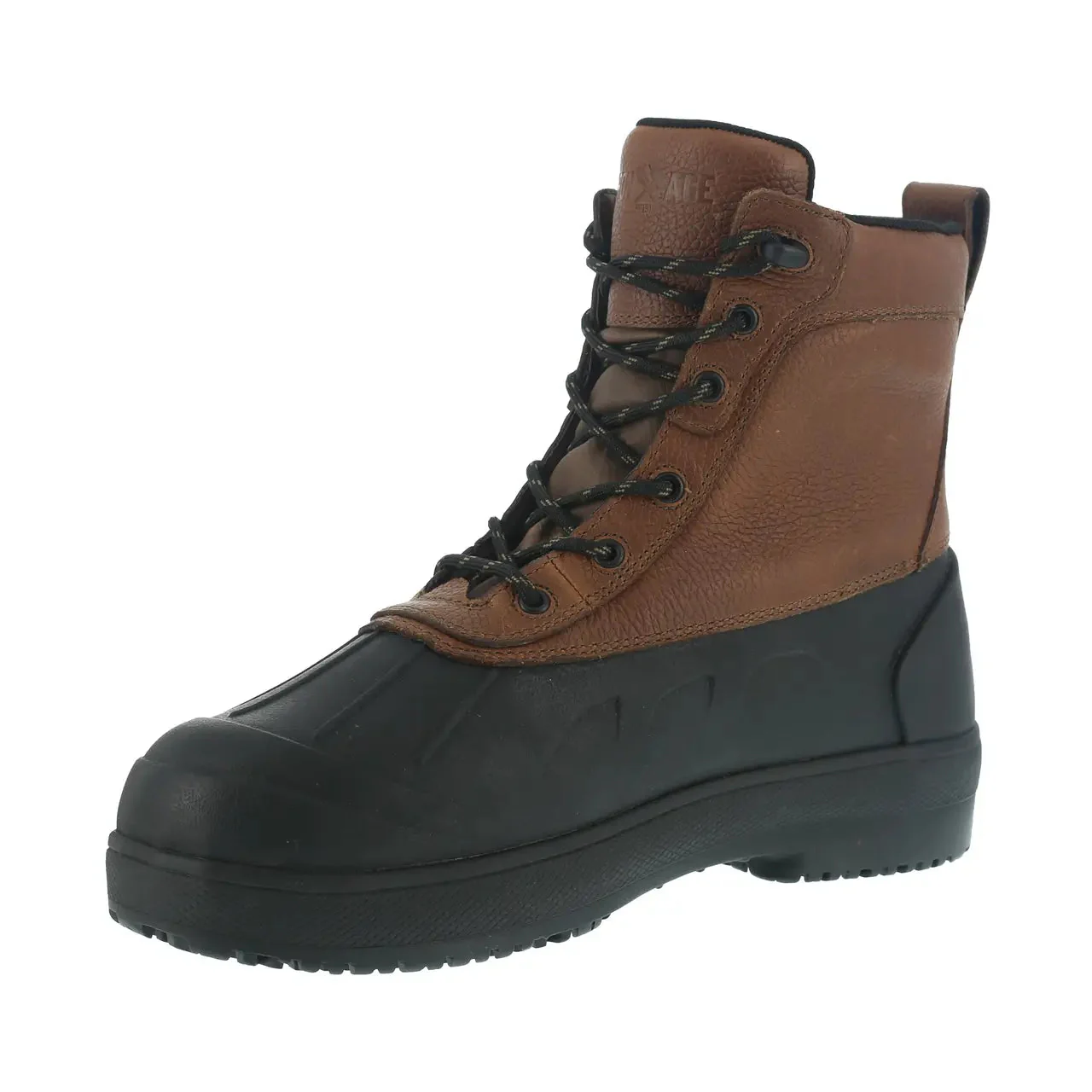 Compound Composite-Toe Rubber Vamp Work Boot Black Brown - Image 5