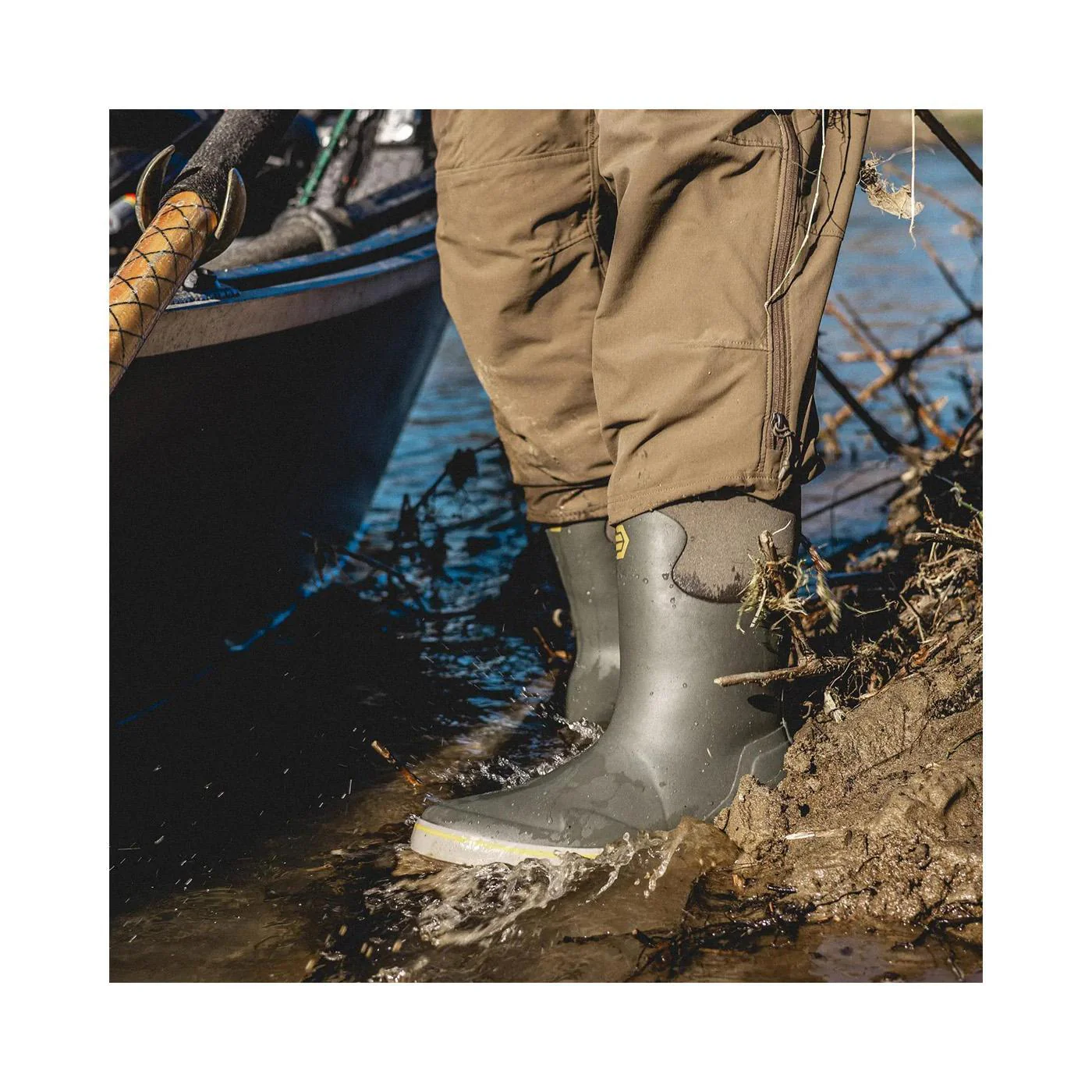 Alpha Deck Boot 12" Major Brown - Image 2
