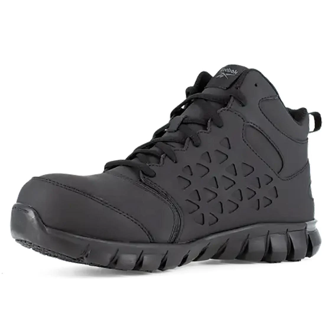 Sublite Cushion Composite-Toe Work Shoe Black/Gray - Image 3