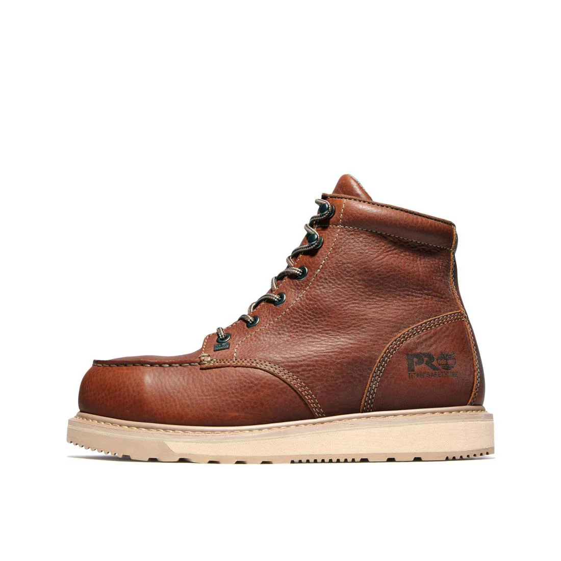Barstow 6 Inch Men's Alloy-Toe Work Boot Brown - Image 6