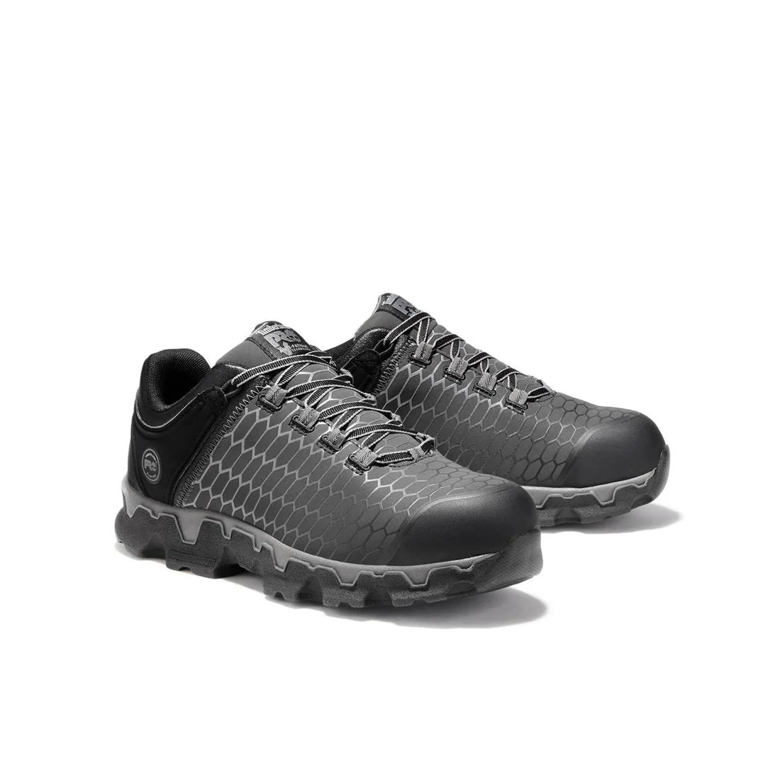 Powertrain Sport Alloy-Toe Work Shoe Grey/Black - Image 2