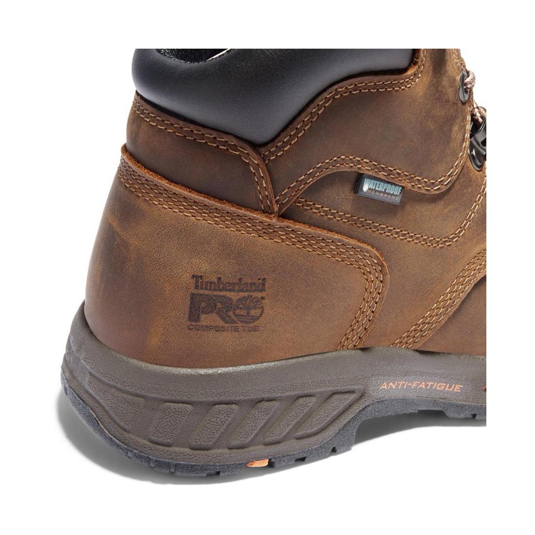 Helix HD 6 Inch Composite-Toe Waterproof Work Boot Brown - Image 7
