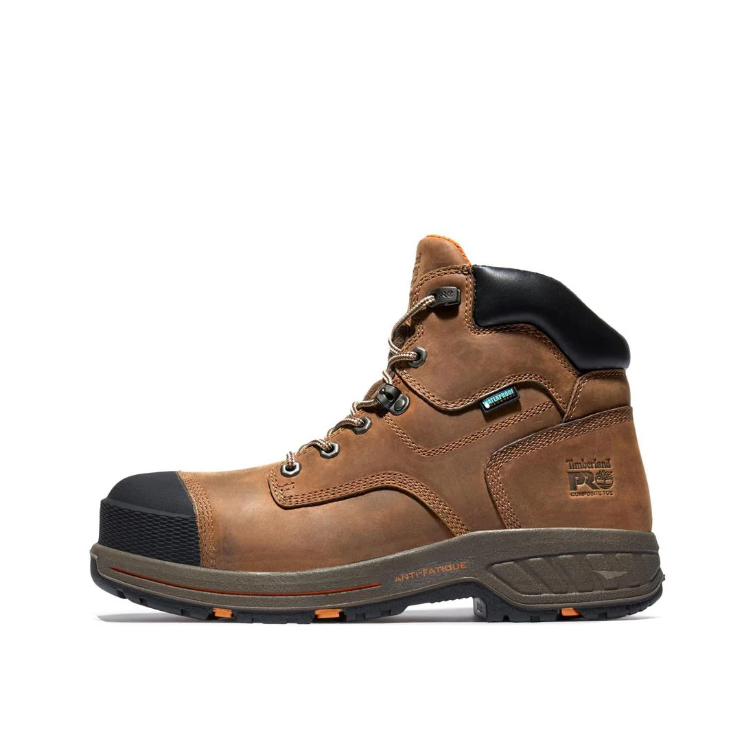 Helix HD 6 Inch Composite-Toe Waterproof Work Boot Brown - Image 9