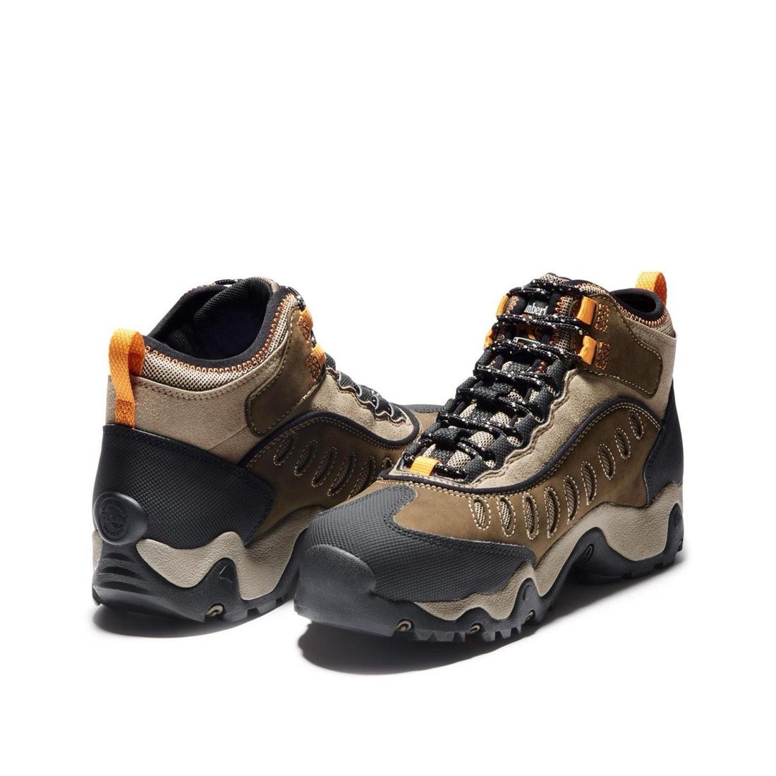 Mudslinger Steel-Toe Waterproof Work Boot Brown - Image 5