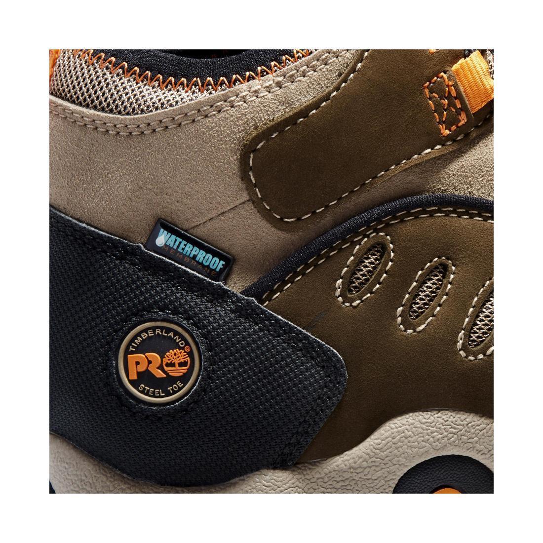 Mudslinger Steel-Toe Waterproof Work Boot Brown - Image 7