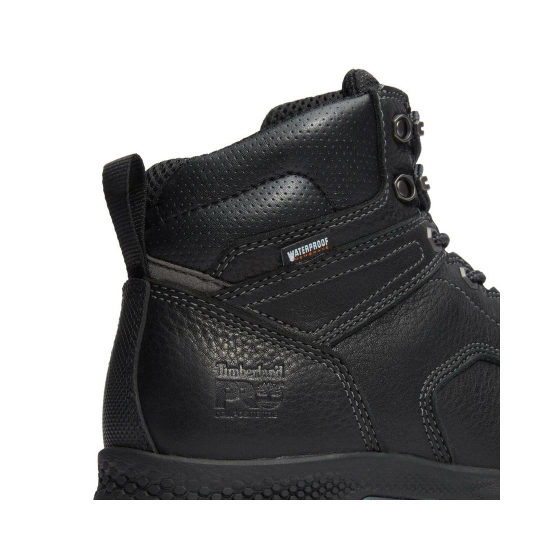 Titan EV 6 Inch Composite-Toe Waterproof Work Boot Black - Image 7