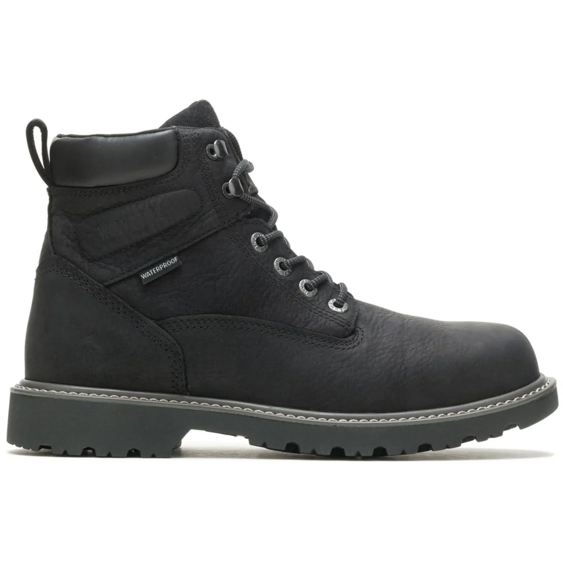 Floorhand Waterproof Steel-Toe 6" Work Boot Black