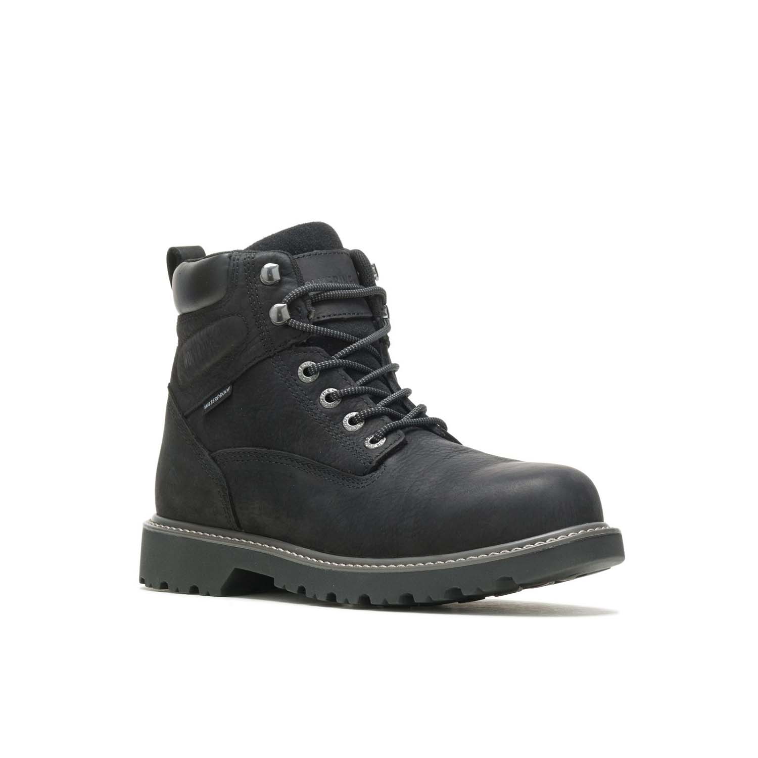 Floorhand Waterproof Steel-Toe 6" Work Boot Black - Image 2