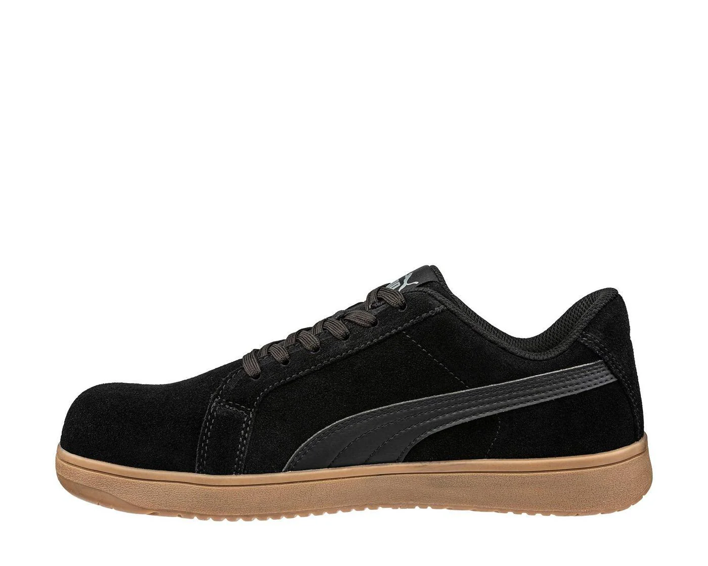 Iconic Black Composite Toe Work Shoes – Gum - Image 2