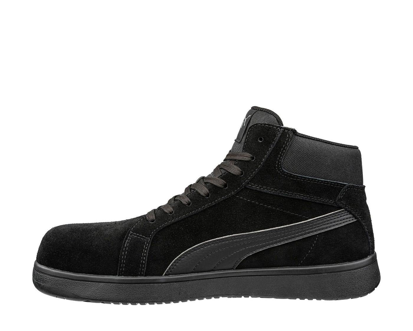 Iconic Women’s Composite Toe Work Shoes – Black - Image 2