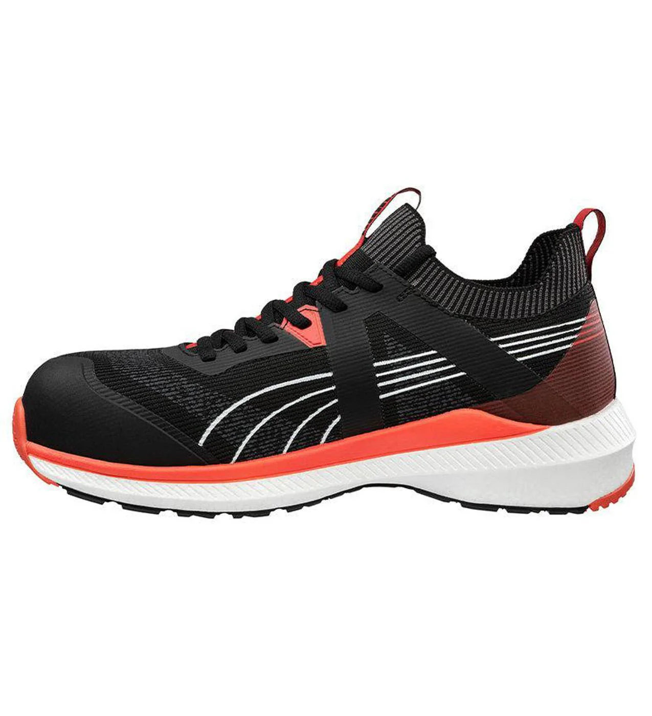 Turbo Black Composite Toe Work Boots – Red - Image 6