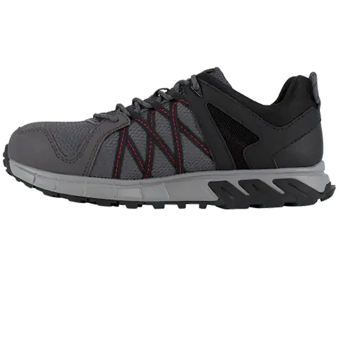 Trailgrip Alloy-Toe Athletic Work Shoe Grey/Black - Image 4