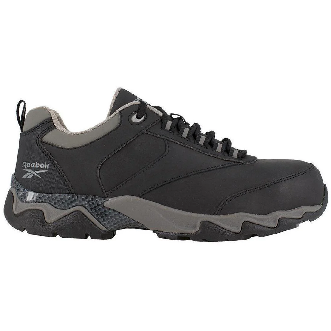 Beamer Composite-Toe Athletic Work Shoe Black